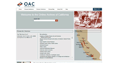 Desktop Screenshot of findaid.oac.cdlib.org