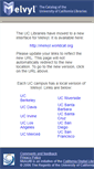 Mobile Screenshot of melvyl.cdlib.org